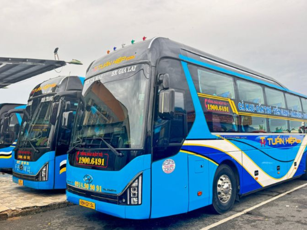 Tuấn Hiệp là nhà xe quen thuộc, khai thác ổn định tuyến Sóc Trăng – Vũng Tàu. (Nguồn: Sưu tầm)