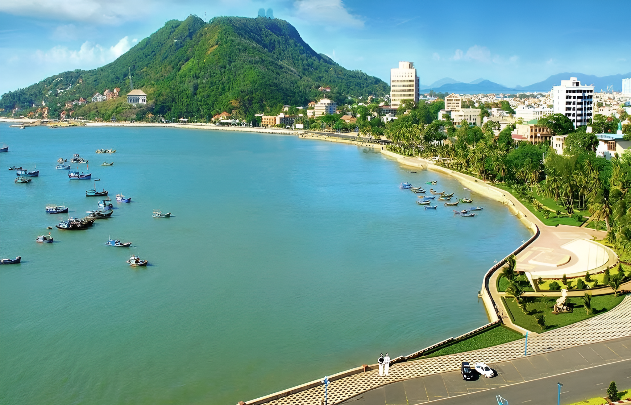 Bãi Trước yên bình, hòa hợp với thiên nhiên. (Nguồn: Sưu tầm)