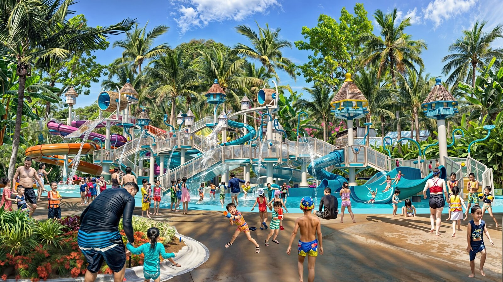 Ảnh phối cảnh Sun World Vung Tau dự kiến mở cửa vào năm 2026. (Nguồn: Sưu tầm)