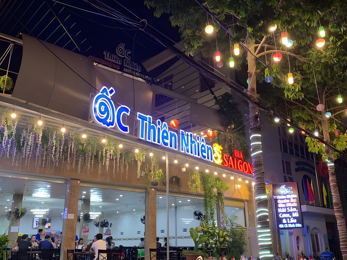 Nhà hàng Ốc Thiên Nhiên với thực đơn đa dạng, đáp ứng mọi nhu cầu của thực khách Nhà hàng Ốc Thiên Nhiên với thực đơn đa dạng, đáp ứng mọi nhu cầu của thực khách