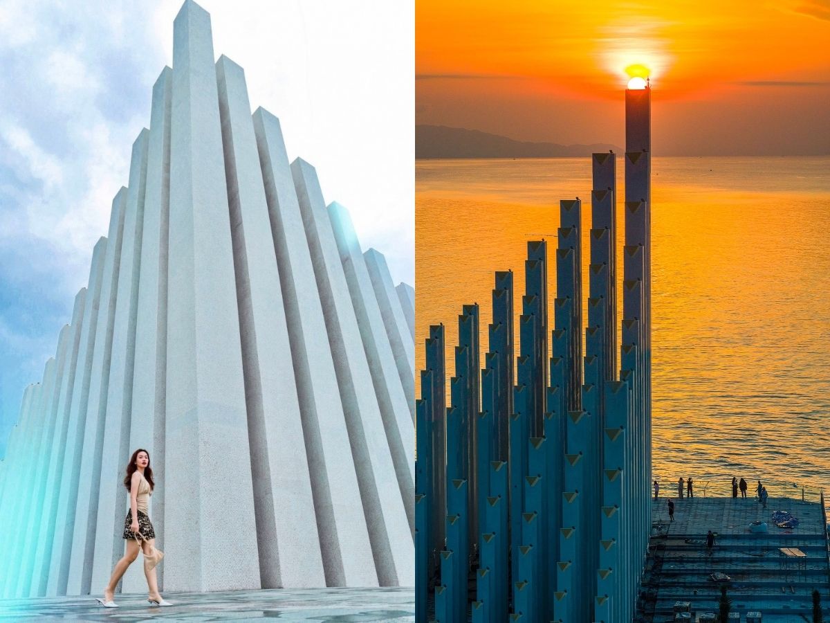 Quảng trường Tam Thắng là điểm đến check-in mới của Vũng Tàu.