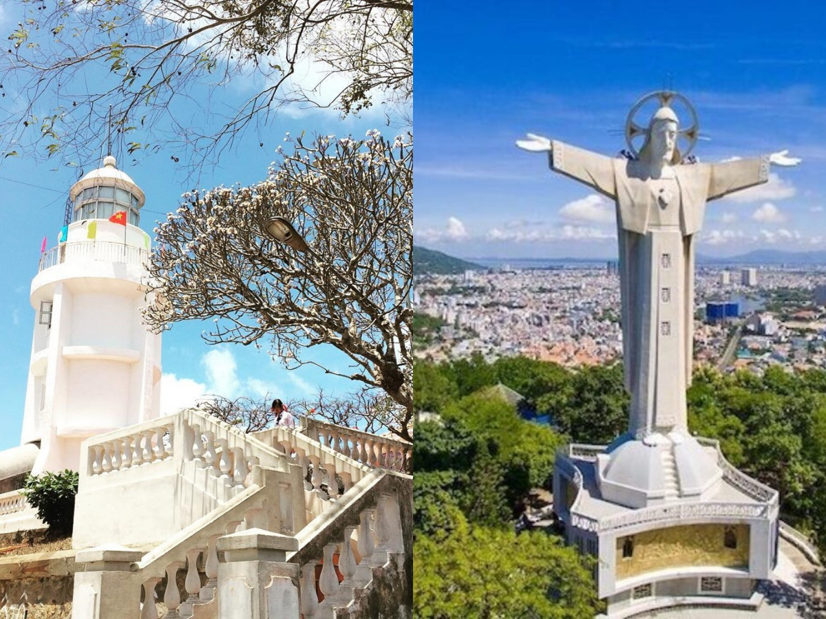 Những điểm đến check-in biểu tượng của phố biển Vũng Tàu. 