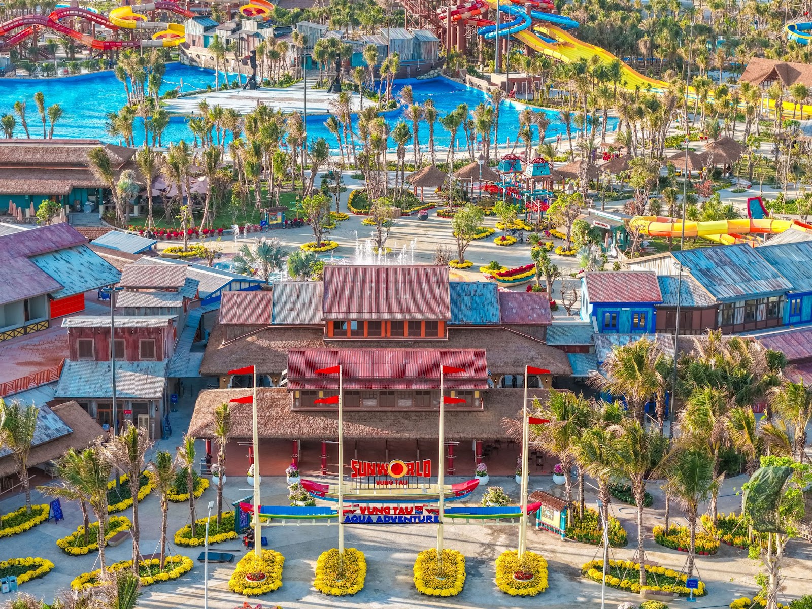 Vung Tau Water Park will be a fresh and attractive entertainment destination for visitors this Lunar New Year.&nbsp;