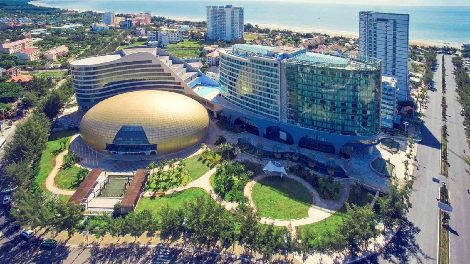Từ khu vực trung tâm phường Phước Thắng đến Sun World Vung Tau chỉ khoảng 5–10 km