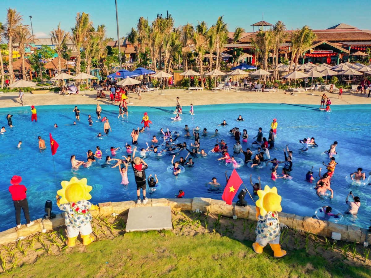 Giải nhiệt mùa hè tại Sun World Vung Tau.